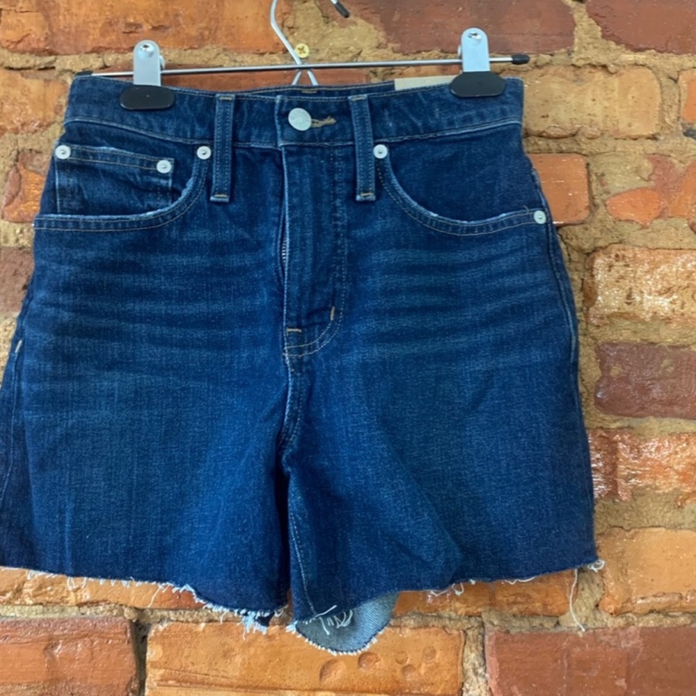 BRAND NEW WITH TAGS MADEWELL 24 CURVY SHORTS